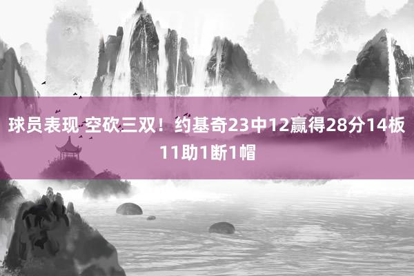 球员表现 空砍三双！约基奇23中12赢得28分14板11助1断1帽